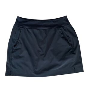 Athleta Black Skirt Skort size 8